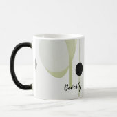 Mug Magique Moderne Abstrait Boho Sauge (Gauche)