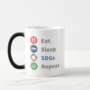 Mug Magique Moderne élégant tendance mignon Objectifs mondiaux