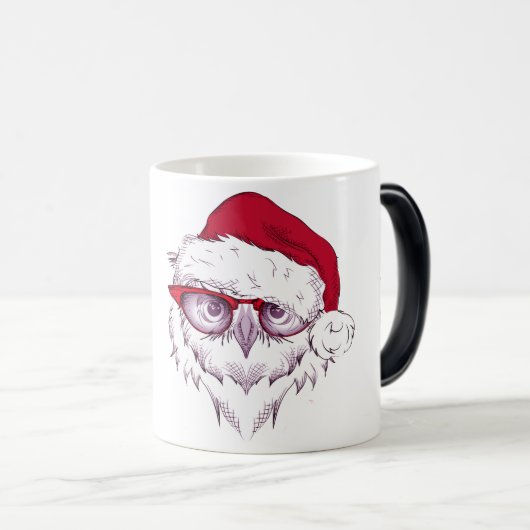 Mug Magique Mon chouette chouette Noël (Devant droit)
