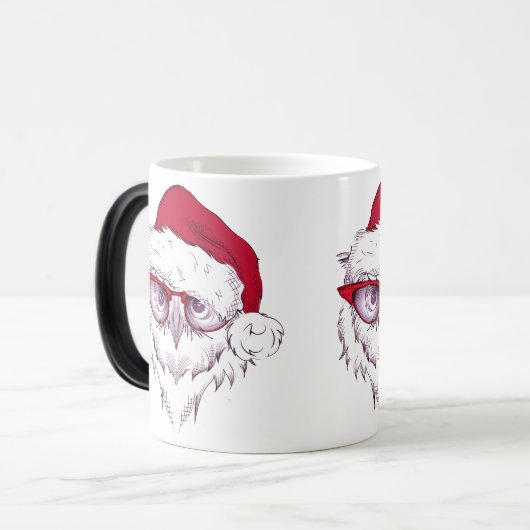 Mug Magique Mon chouette chouette Noël (Devant gauche)