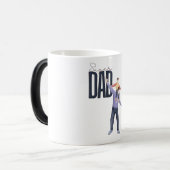 Mug Magique Mon super papa (Devant gauche)