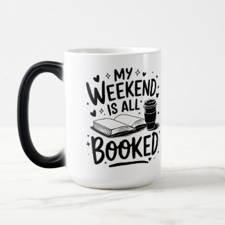 Mug Magique mon week-end est complet