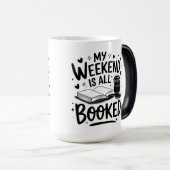Mug Magique mon week-end est complet (Devant droit)