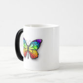 Mug Magique Monarque papillon arc-en-ciel (Devant gauche)