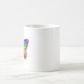Mug Magique Monarque papillon arc-en-ciel (Centre)