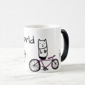 Mug Magique monde du chat (Devant droit)