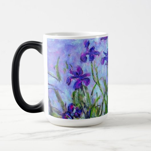 Mug Magique Monet Lilac Irises (Gauche)