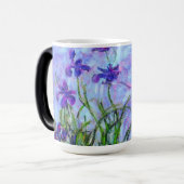 Mug Magique Monet Lilac Irises (Devant gauche)
