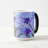 Mug Magique Monet Lilac Irises (Devant droit)