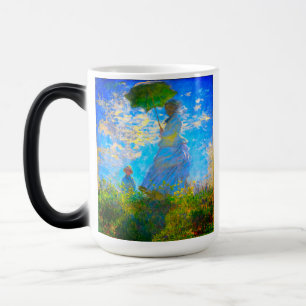 Mug Magique Monet Woman avec un parasol