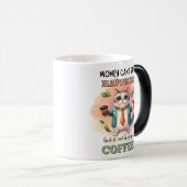 Mug Magique Money Can't Buy Happiness Funny Cat Lover Gift (Devant droit)