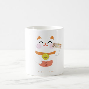 Mug Magique Money Cat