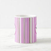 Mug Magique Monogramme Brown rose (Centre)
