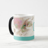 Mug Magique Monogramme personnalisable (Devant gauche)