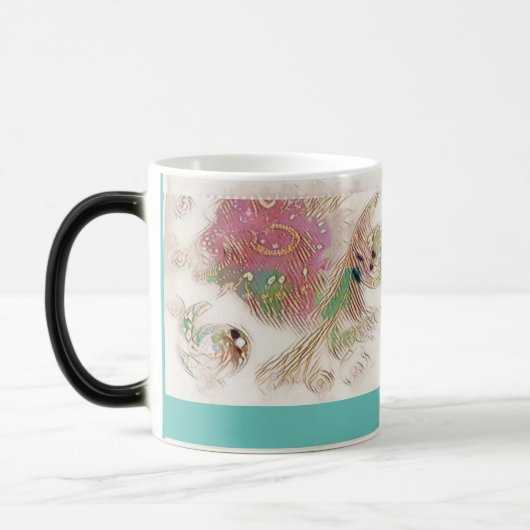 Mug Magique Monogramme personnalisable (Gauche)