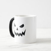 Mug Magique Monstre de Citrouille de Jack-o'-lantern, effrayan (Devant gauche)