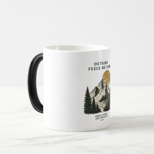 Mug Magique Montagne Outside Feels Better