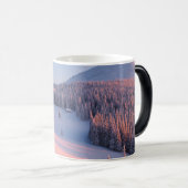 Mug Magique Montagnes neigeuses (Devant droit)