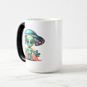 Mug Magique Montez-moi | Alien et OVNI (Devant gauche)
