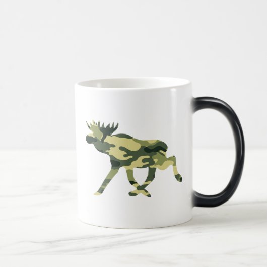 Mug Magique Moose / Elk Woodland Camouflage / Camo (Droite)