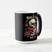 Mug Magique Morale gris Merch Dark Romance Romantasy Smut (Devant droit)