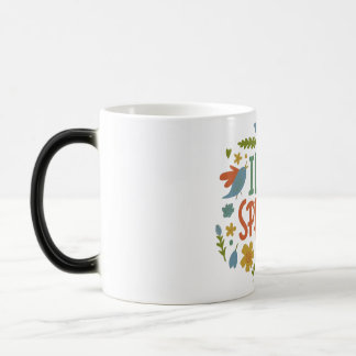 Mug Magique Morph I Love Spring