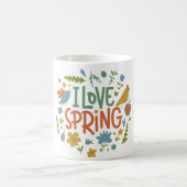 Mug Magique Morph I Love Spring (Centre)