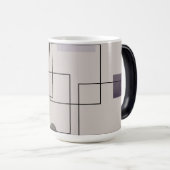 Mug Magique Morphage de géométrie Boho 15 oz (Devant droit)