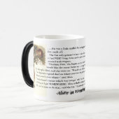 Mug Magique MORPHING : Chat de Cheshire (Devant gauche)