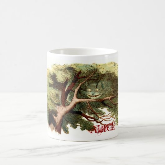 Mug Magique MORPHING : Chat de Cheshire (Centre)