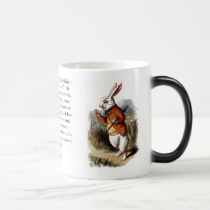 Mug Magique MORPHING : Lapin blanc