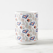 Mug Magique Motif Abstrait des tourbillons et des cercles (Centre)