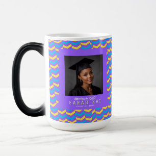Mug Magique Motif Abstrait Tendance Remise de Diplôme