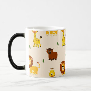Mug Magique Motif animalier illustré ludique