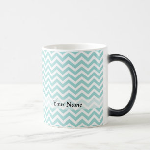 Mug Magique motif Aqua chevron