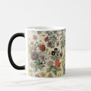 Mug Magique Motif botanique vintage