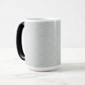 Mug Magique Motif de coquillages en continu (Devant gauche)