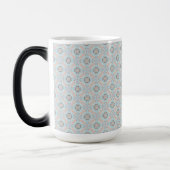 Mug Magique Motif de coquillages en continu (Gauche)