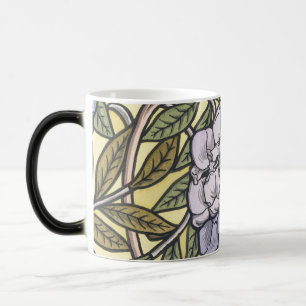 Mug Magique Motif de fleur de glycine Art nouveau
