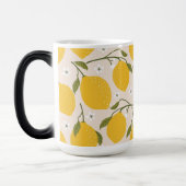 Mug Magique Motif de fruits frais au citron (Gauche)