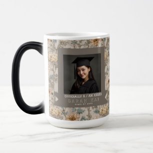 Mug Magique Motif de renoncule tendance pour la remise des dip