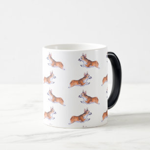 Mug Magique motif de vol superieur de Corgi