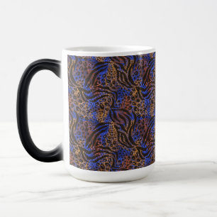Mug Magique Motif d'impression Leopard et Zebra