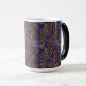 Mug Magique Motif d'impression Leopard et Zebra (Devant droit)