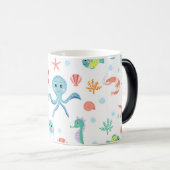Mug Magique Motif du monde marin (Devant droit)