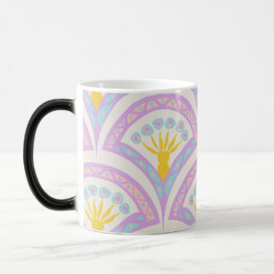 Mug Magique Motif en coquille de couleur pastel