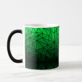 Mug Magique Motif en verre tendu 02.Vert.Ligne noire BG (Gauche)