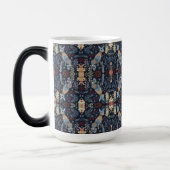 Mug Magique Motif feuille transparent avec cerf gracieux (Gauche)