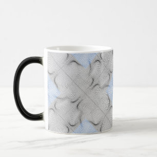 Mug Magique Motif filaire 08,B Blanc BG