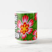 Mug Magique Motif Red Lilies (Centre)